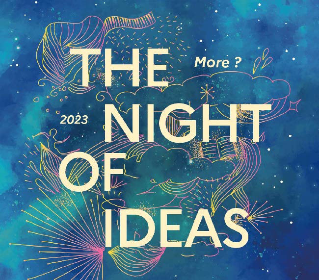 Nuit des idées de l'université europénne ERUA / ERUA's Night of Ideas - 2023